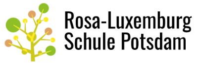 Logo der Rosa-Luxemburg-Schule in Potsdam